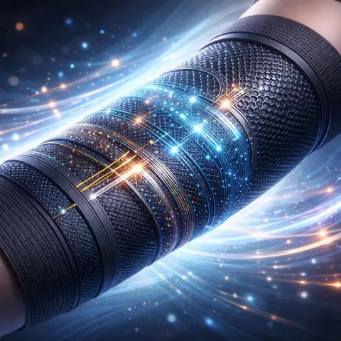 Cover art for texTENG: Fabricating Wearable Textile-Based Triboelectric Nanogenerators