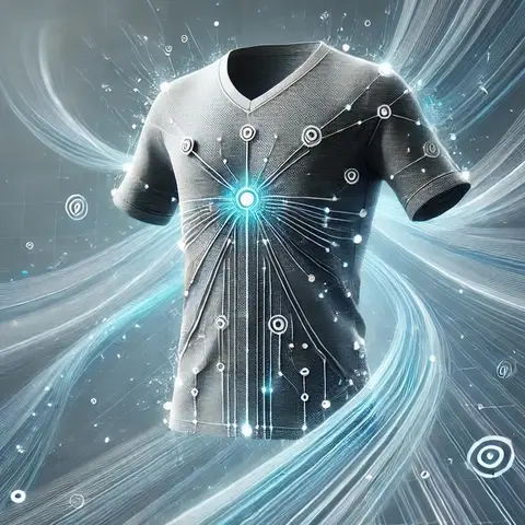 Cover art for Distinguished Paper Award: MoCaPose: Motion Capturing with Textile-integrated Capacitive Sensors in Loose-fitting Smart Garments
