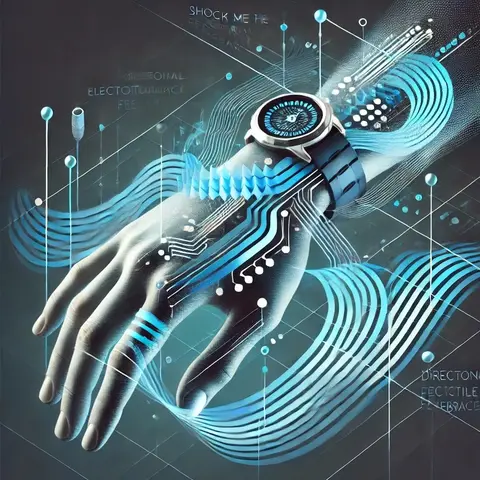 Cover art for Shock Me The Way: Directional Electrotactile Feedback under the Smartwatch as a Navigation Aid for Cyclists