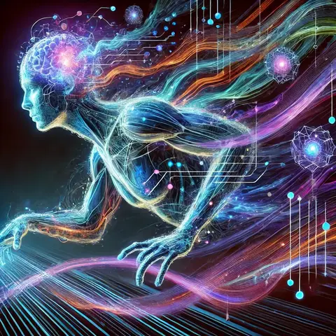 Cover art for Brain Body Jockey project: Transcending Bodily Limitations in Live Performance via Human Augmentation